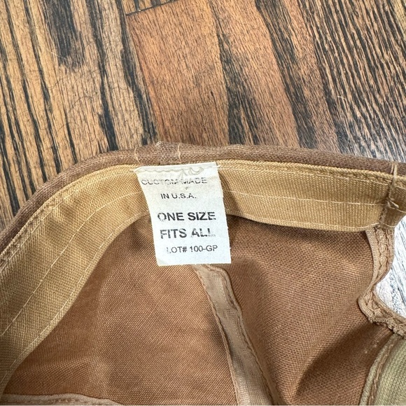 Filson Tin Cloth Waxed 100th Anniversary 1897-1997 Cap Hat - Picture 6 of 6